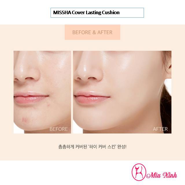 PHẤN NƯỚC [MISSHA] Cover Lasting Cushion