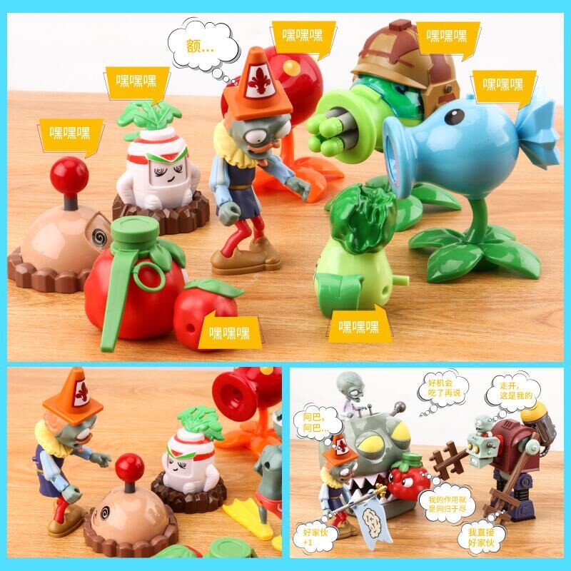 Mô hình đồ chơi Plants vs zombies thiết kế mới độc đáo sáng tạo