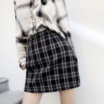 Chân váy caro Thời trang hàn quốc siêu xinh