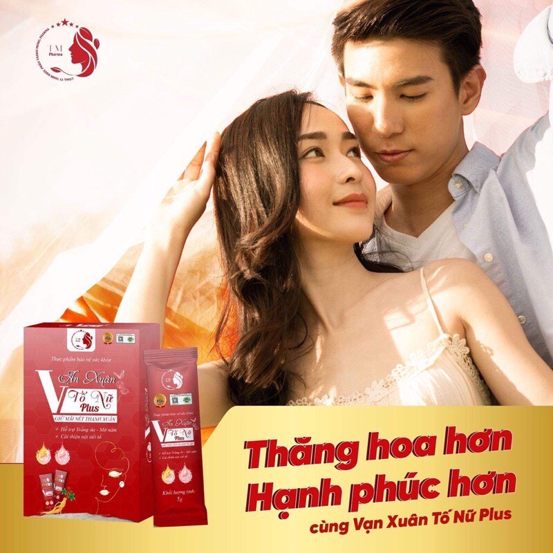 Combo 3 Hộp Collagen Nội Tiết Vạn Xuân Tố Nữ Plus TM Pharma Giảm Lão Hóa Hỗ Trợ Làm Đẹp Da | BigBuy360 - bigbuy360.vn