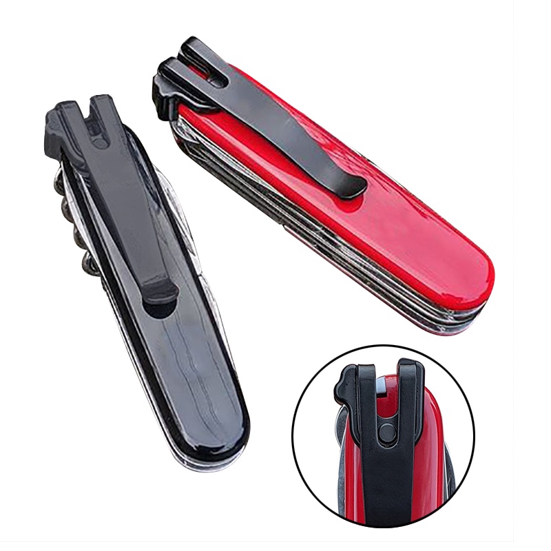 Kẹp Cài Thắt Lưng Bằng Thép Không Gỉ 91mm Cho Victorinox Swiss Army 91mm