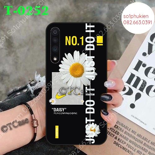 Ốp lưng dẻo đen Vsmart Live in hình Hoa Cúc Hot Trend