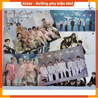 Poster ảnh Bangtan set 8 tấm khổ A3