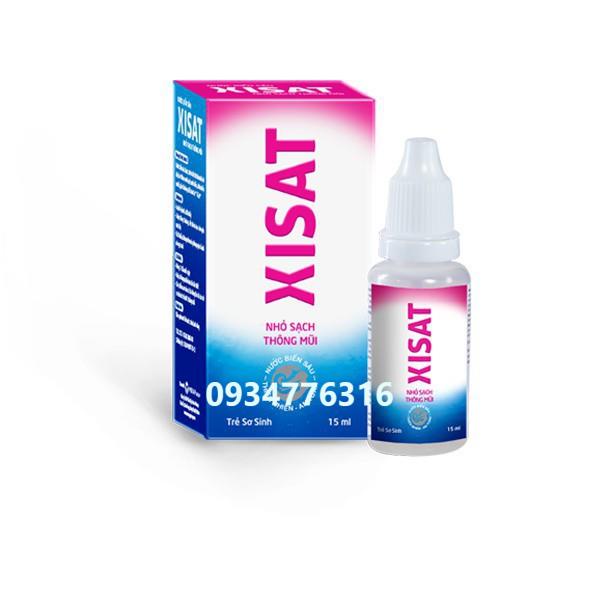 ✅ Nước Biển Sâu Làm Sạch Thông Mũi Trẻ Em Xisat (15ml,75ml)
