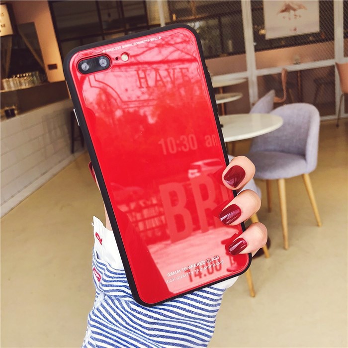 Ốp iphone Lưng Kính nhiều màu dành cho iphone 6 đến 12promax - k209