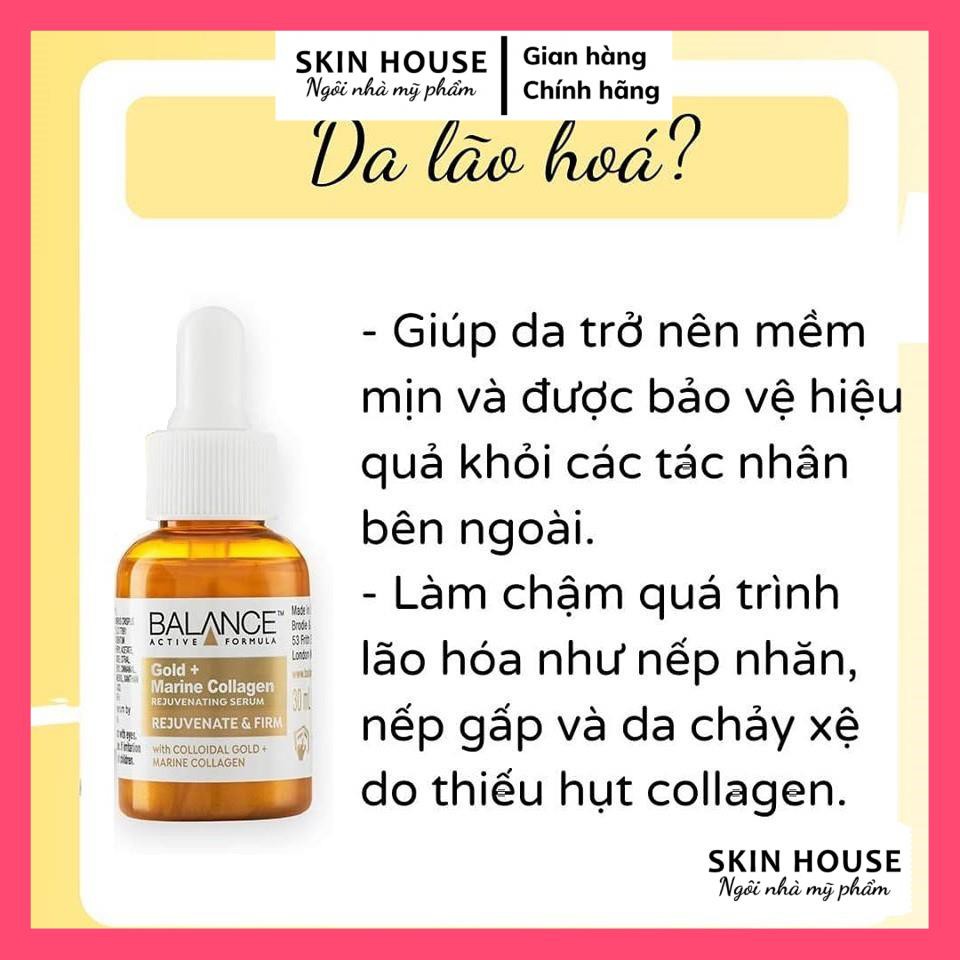 Tinh chất Balance Gold Marine Collagen - Serum Balance Gold Marine Collagen Dưỡng Căng Bóng Da, Ngừa Lão Hóa 30ml | BigBuy360 - bigbuy360.vn