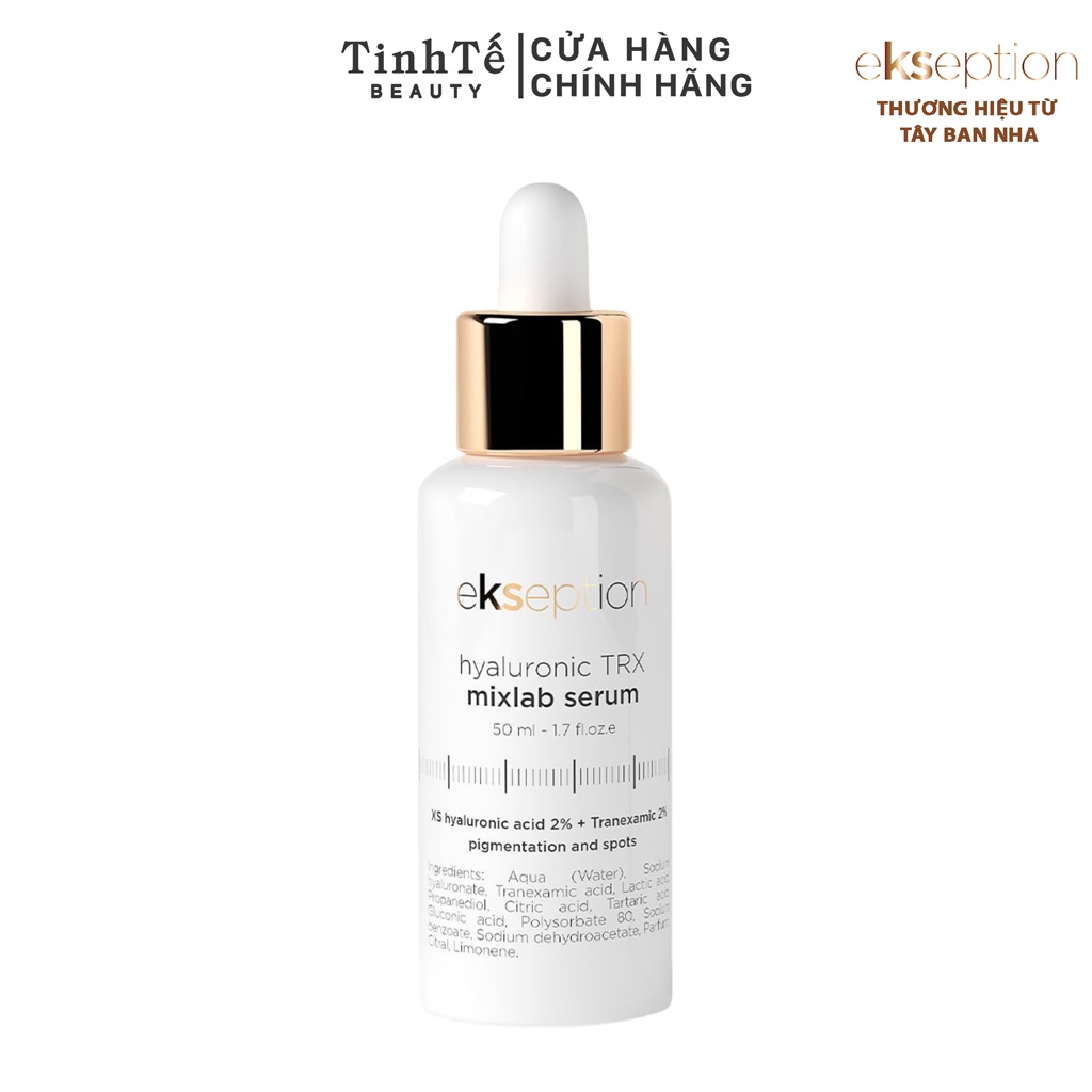 Serum làm sáng và đều màu da Ekseption Hyaluronic TRX 50ml