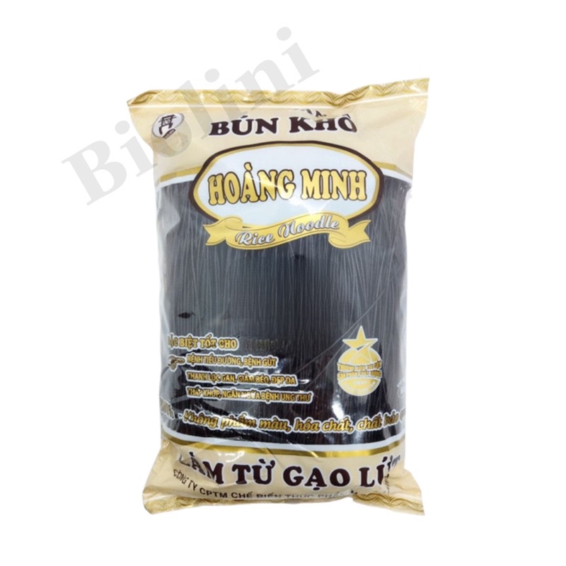 Bún gạo lứt Hoàng Minh, sợi dai sần sật, ăn kiêng, giảm cân, eatclean