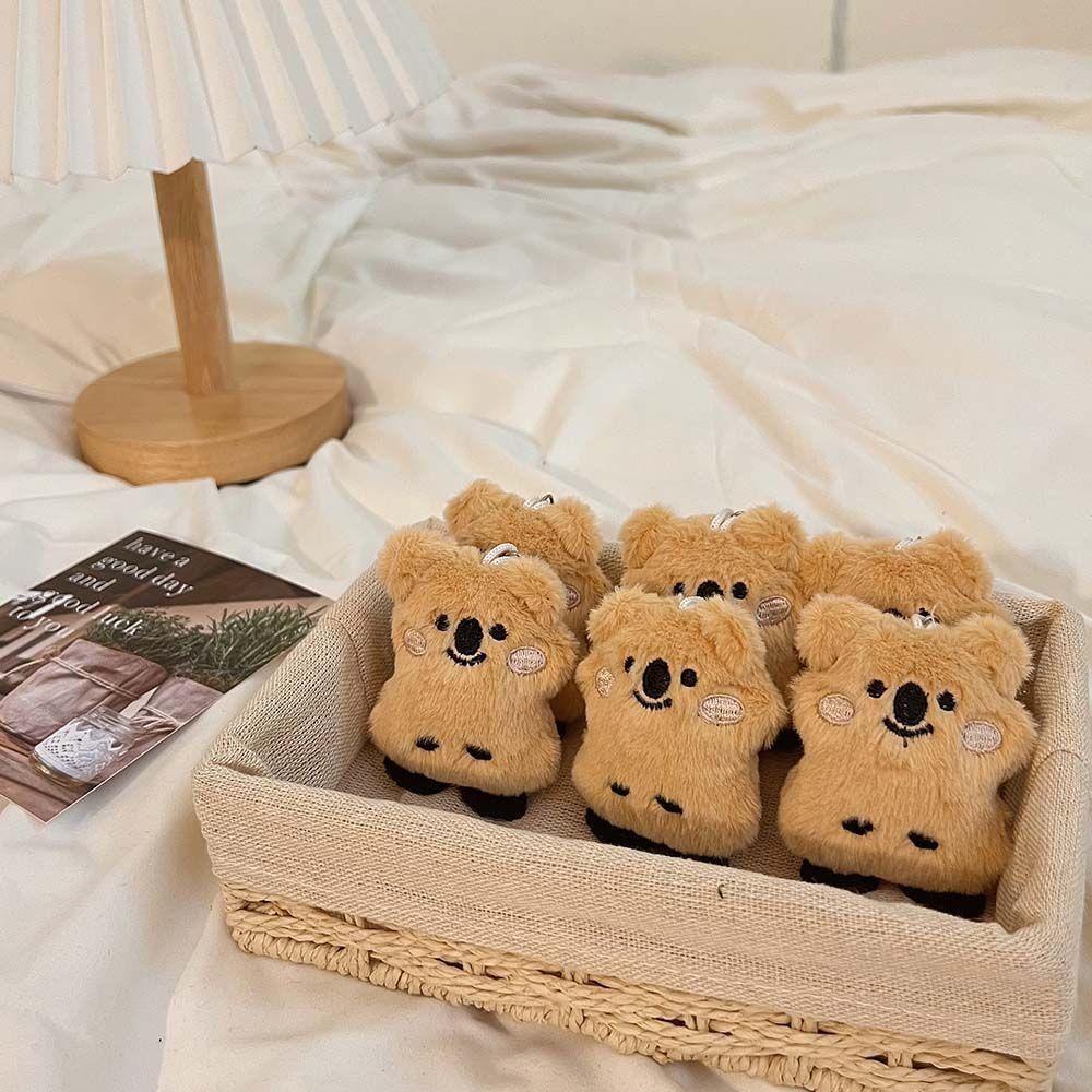 Móc Khóa Hình Gấu Koala Nhồi Bông Thời Trang
