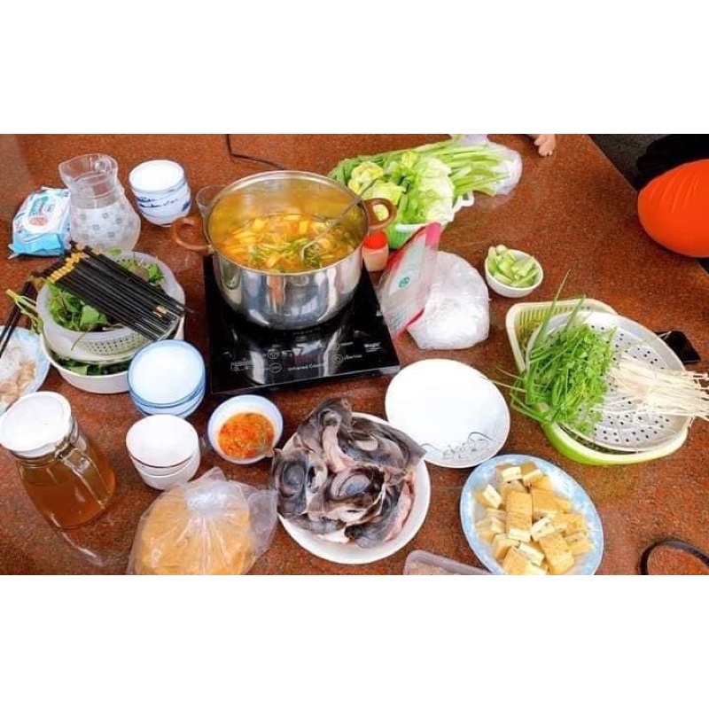 [HỎA TỐC SG] Mắt cá ngừ đại dương nấu lẩu canh chua chưng tiềm bổ dưỡng 1kg