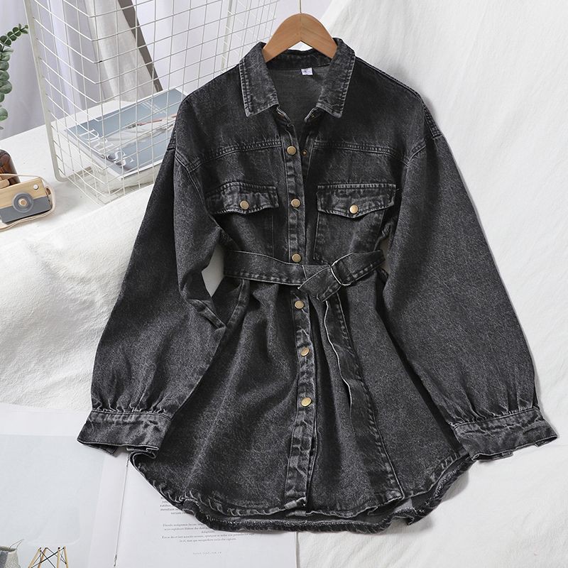 Váy denim dáng ngắn