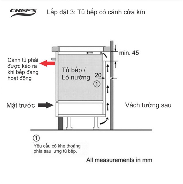 Bếp từ đôi EH-DIH32A Chef’s Made in spain