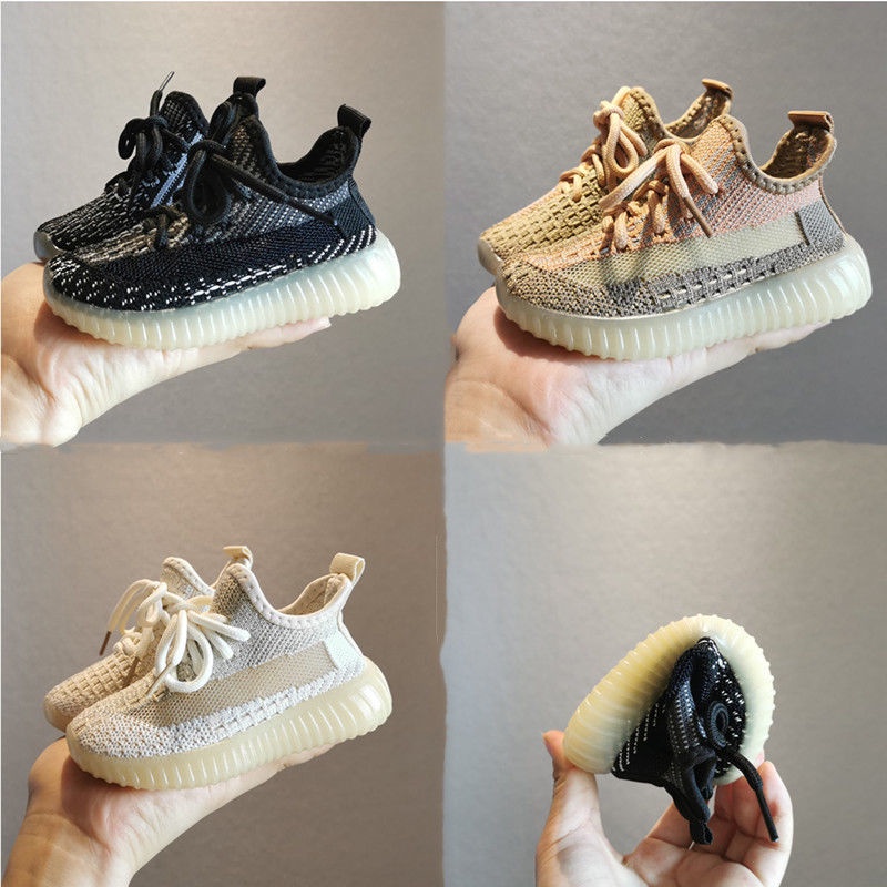 Giày thể thao phối lưới thoáng khí thời trang cho bé