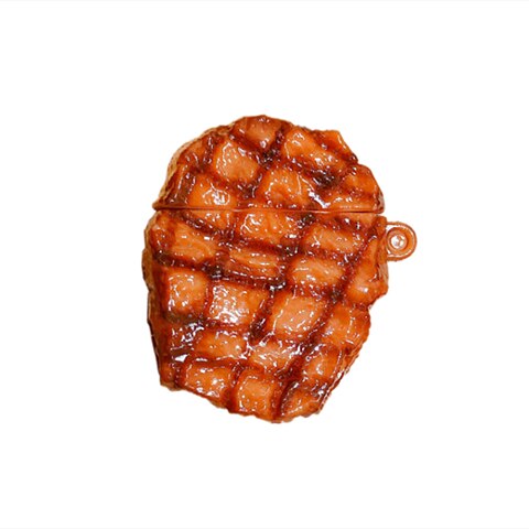 Vỏ bảo vệ hộp sạc tai nghe Airpods Pro 2 hình hamburger/ gà 3D dễ thương