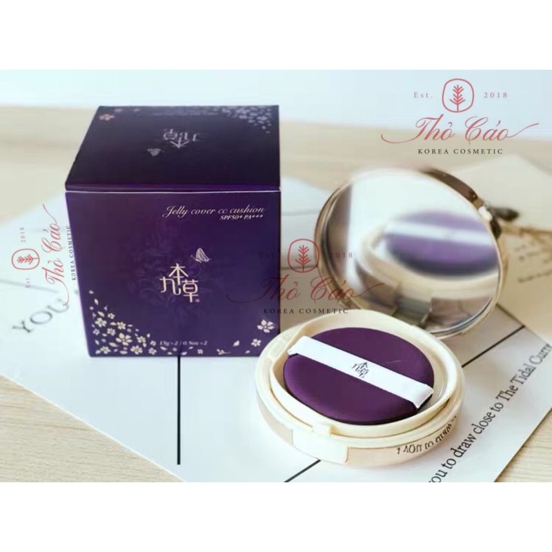 PHẤN NƯỚC GUBONCHO UGB JELLY COVER CC CUSHION KÈM 1 LÕI THAY THẾ | BigBuy360 - bigbuy360.vn