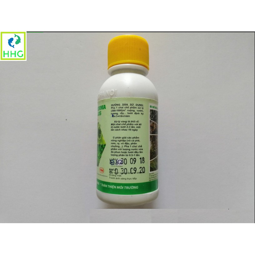 2 LỌ TRICHODERMA BACILLUS ỨC CHẾ NẤM, VI KHUẨN, TUYẾN TRÙNG