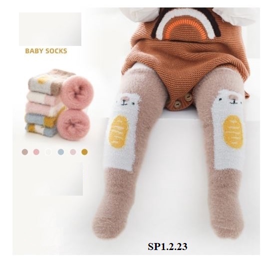 TT50 Tất vớ dài hình thú nghộ nghĩnh/Tất dài /Tất cổ cao cho bé/ Tất bé trai, bé gái Size 1-5 tuổi