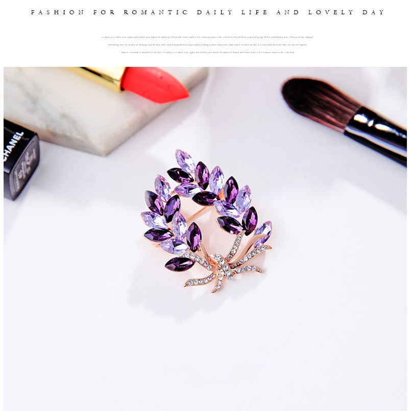 Trâm cài áo đính đá sang trọng GC181