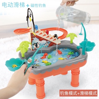 Đồ chơi câu cá chim cánh cụt 2in1