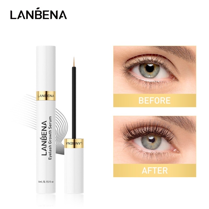 Tinh chất giúp dưỡng mi & dưỡng mày LANBENA 4ML