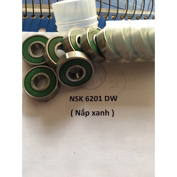 Vòng bi, bạc đạn NSK 6201 DW sử dụng cho xe máy