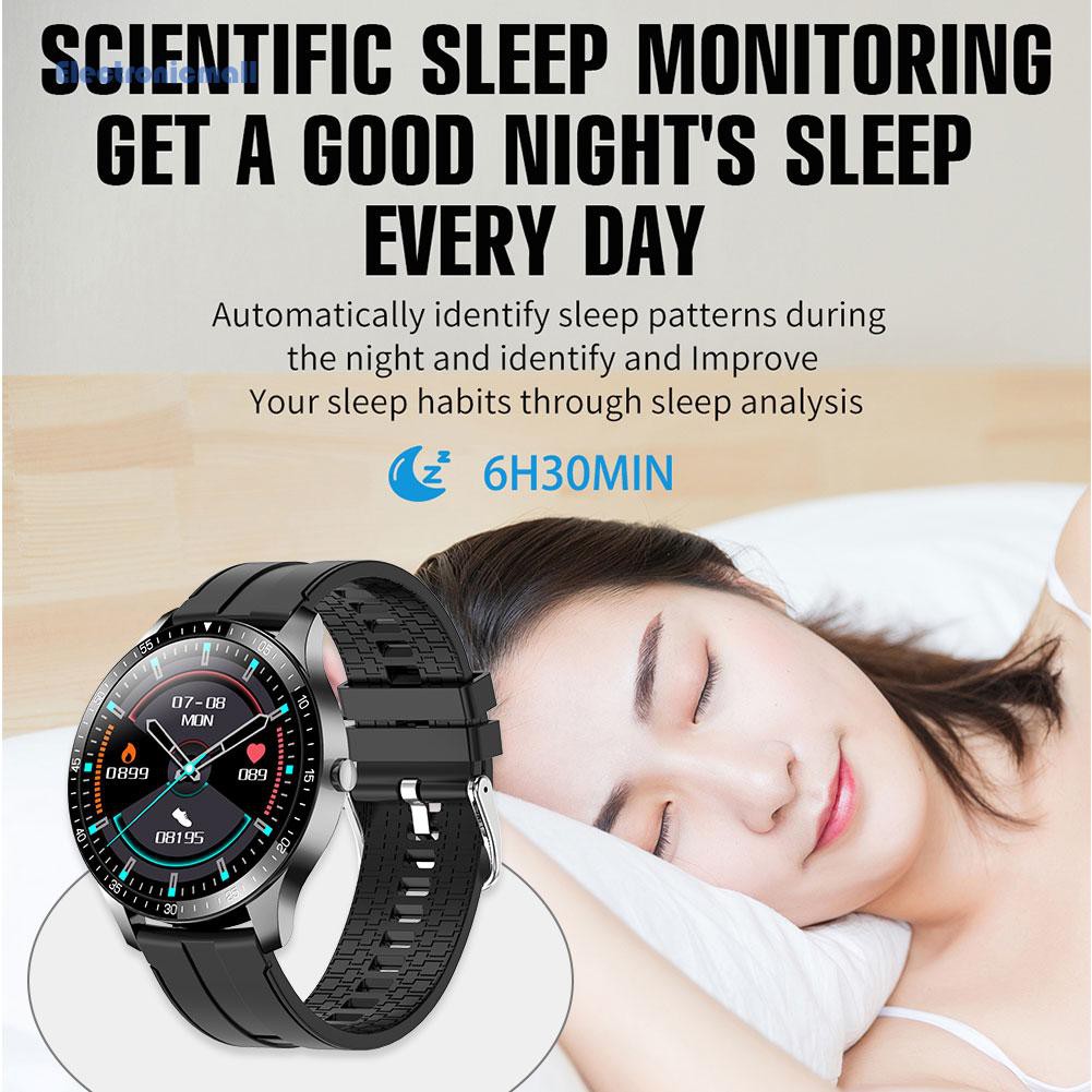 ElectronicMall01 SENBONO S80 Heart Rate Blood Pressure Monitor Smart Watch for iOS Android