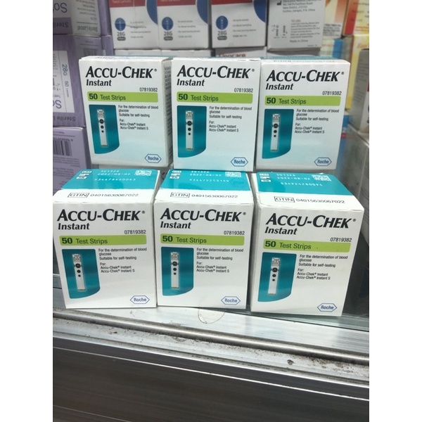 Que tiểu đường ACCUCHEK Instant 50 que ( date 30-07-22)