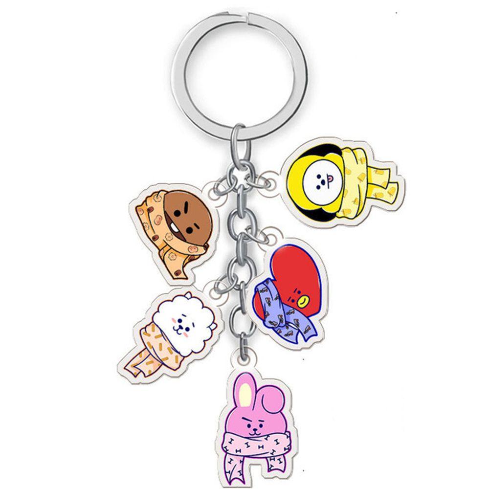 Móc Khóa Trang Trí Túi Xách Hình Ngôi Sao Kpop NICKOLAS