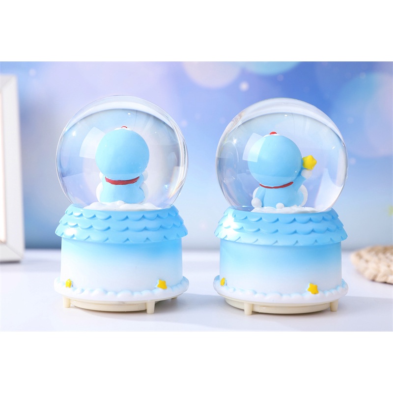 Quả Cầu Tuyết Doremon Ôm Sao