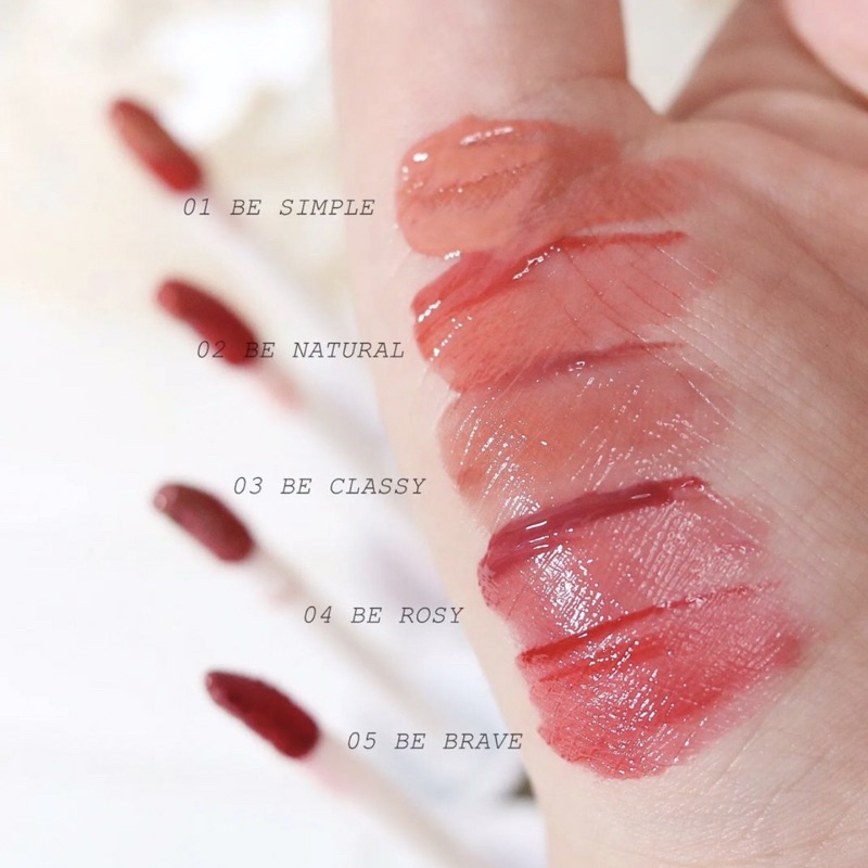 Son tint bóng siêu ẩm mịn Bbia Rain Tint