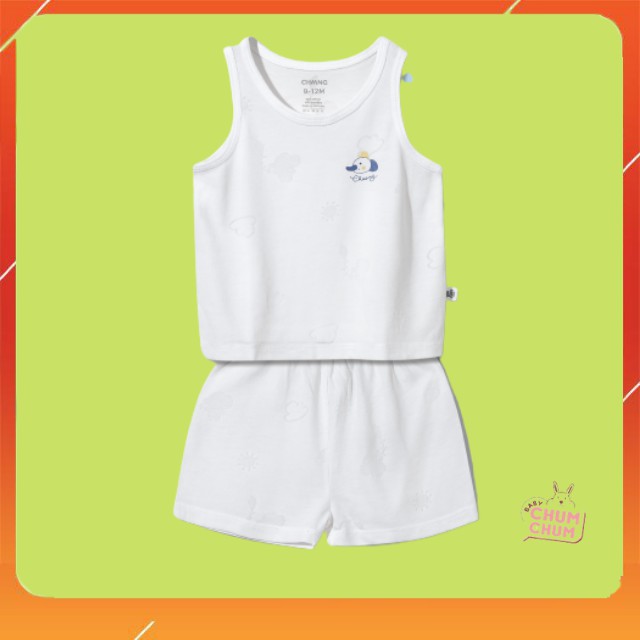 Set Bộ Cotton Ba lỗ Cho Bé Summer Chaang Babychum.68