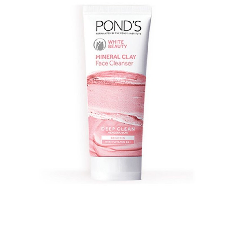 Sữa Rửa Mặt Pond's Đất Sét Khoáng Sạch Sâu Sáng Mịn (90g)