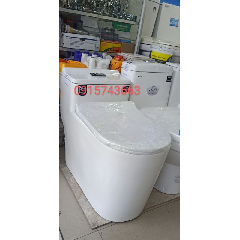 Bồn cầu liền khối