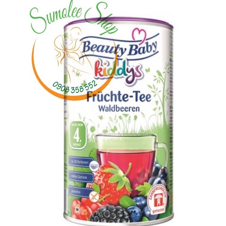 TRÀ CHO BÉ BEAUTY BABY 4M VỊ TRÁI CÂY - DATE 2025