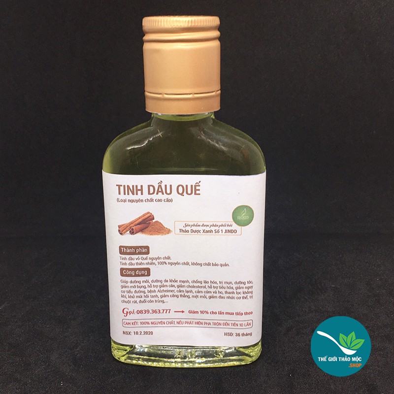 100ML Tinh dầu quế nguyên chất loại cao cấp - TM230