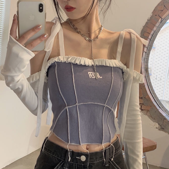2020 Korean Autumn Fashion Long Sleeve T-shirt For Women