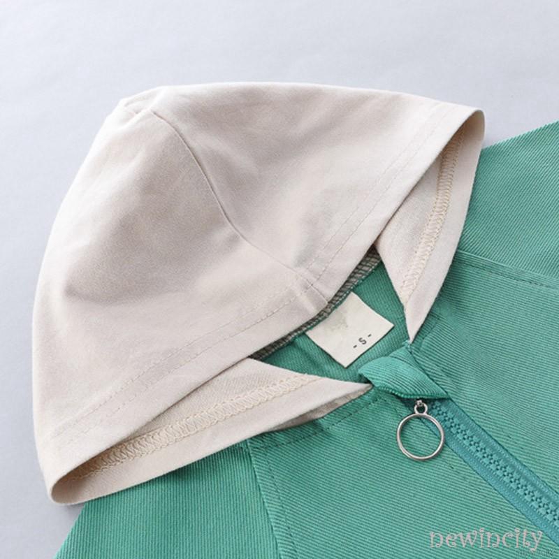 Áo Khoác Hoodie Có Khóa Kéo In Hình Hoạt Hình Dễ Thương Cho Bé