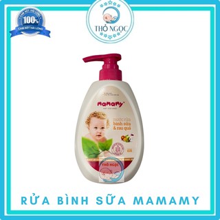 Nước rửa bình sữa MAMAMY 600nl  sạch sẽ, tiện lợi-Shop THỎ NGỌC