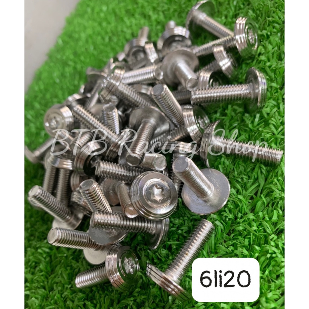 Ốc Salaya 4li-5li-6li mẫu Thái gắn dàn áo, ốp pô, nhiều vị trí cho các dòng xe máy