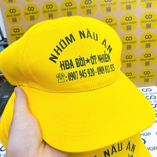 Combo 10 nón in theo yêu cầu