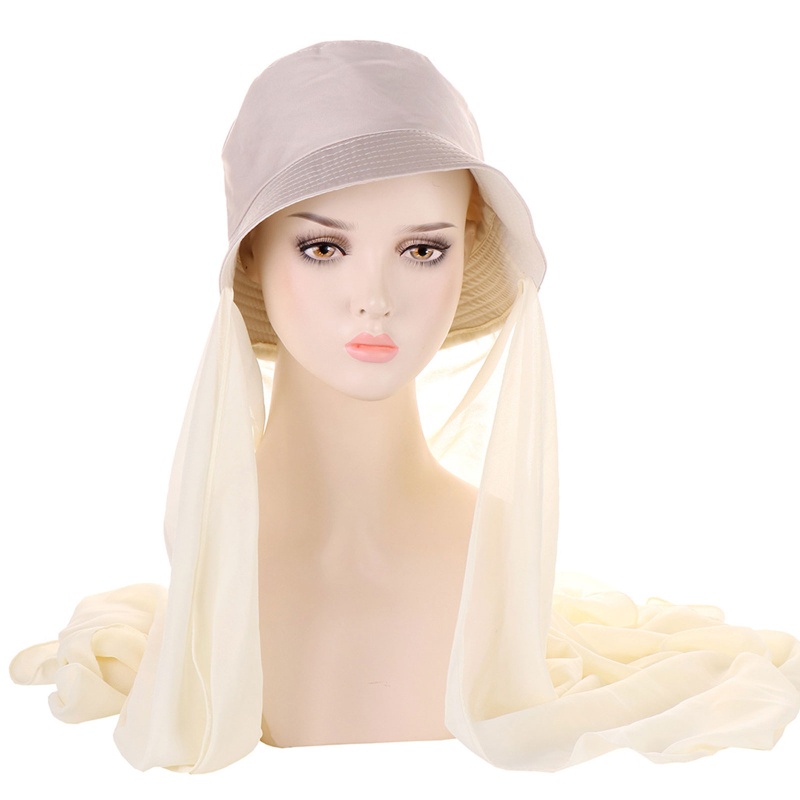 Khăn Voan Trùm Đầu Chống Trượt Phong Cách Hồi Giáo Cho Nữ