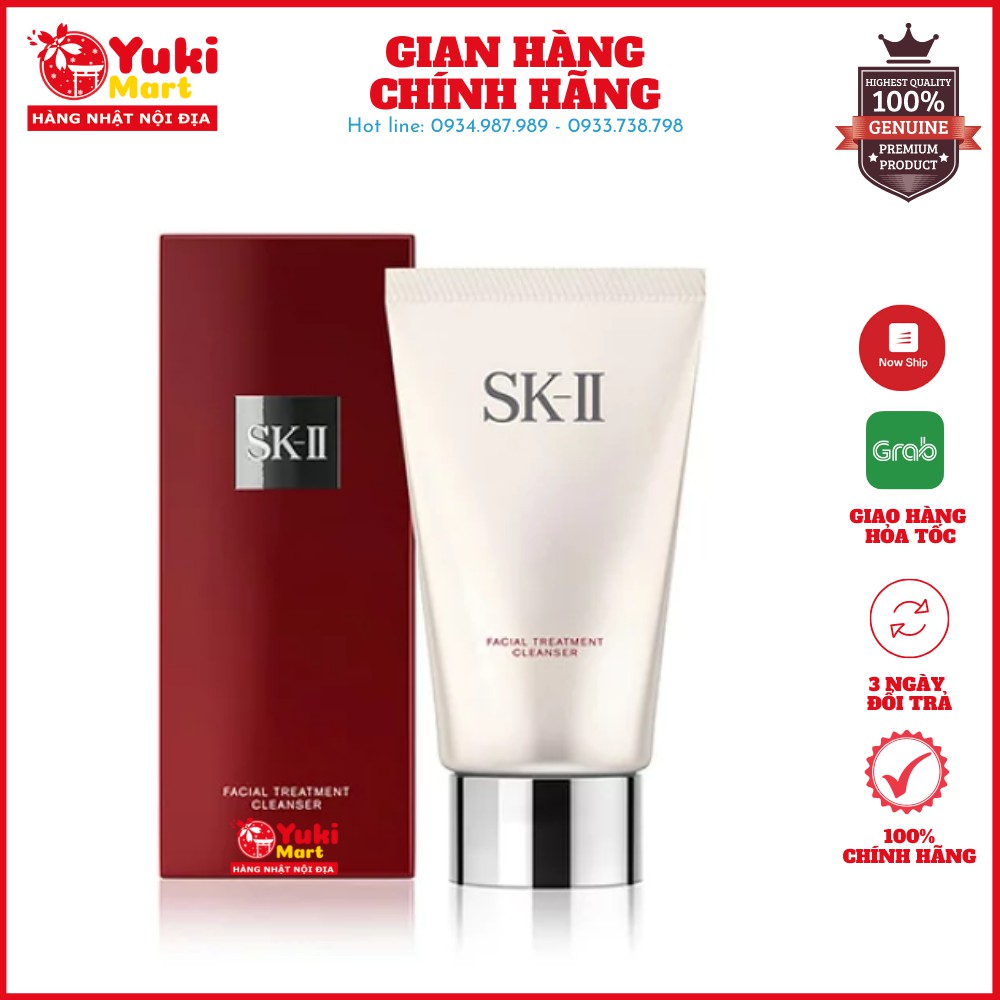 Sữa rửa mặt dịu nhẹ SKII 120g - Facial Treatment Cleanser