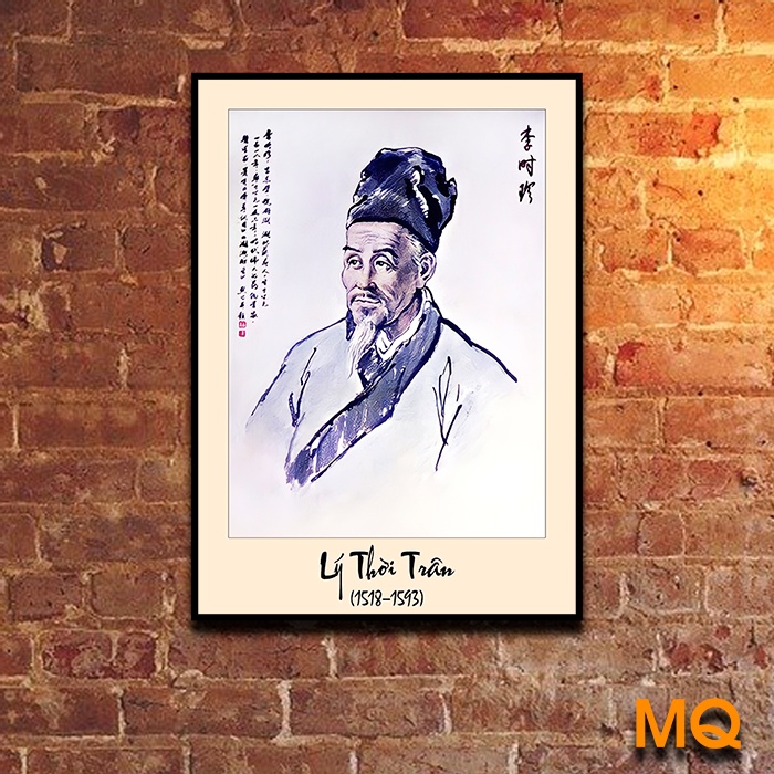 Album 20 Mẫu Tranh Các Vị Danh Y Nổi Tiếng -  Tranh Có Khung Viền Nổi - Tranh Trang Trí Phòng khám Đ.Y