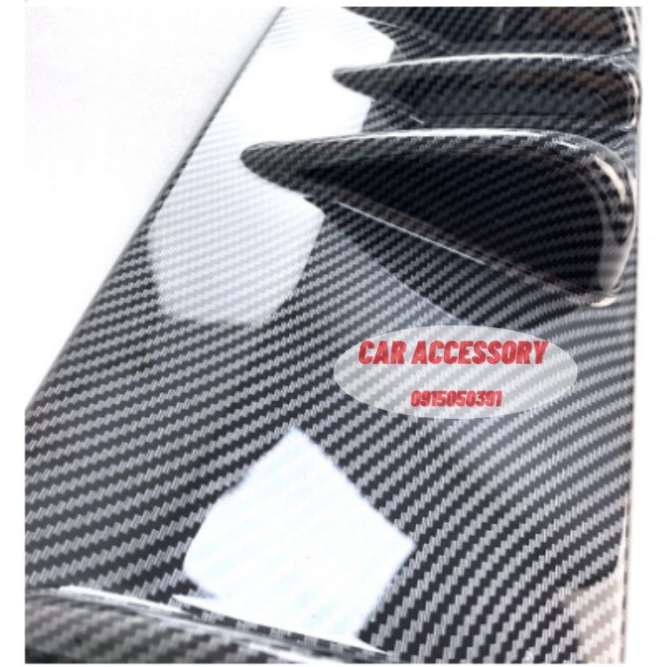 Lip sau cản sau ô tô lippo vây cá mập lắp chung các dòng xe cánh gió thể thao