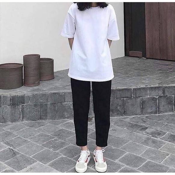 Quần Baggy Kaki trơn quần ống suống form nam nữ Unisex - GIN STORE