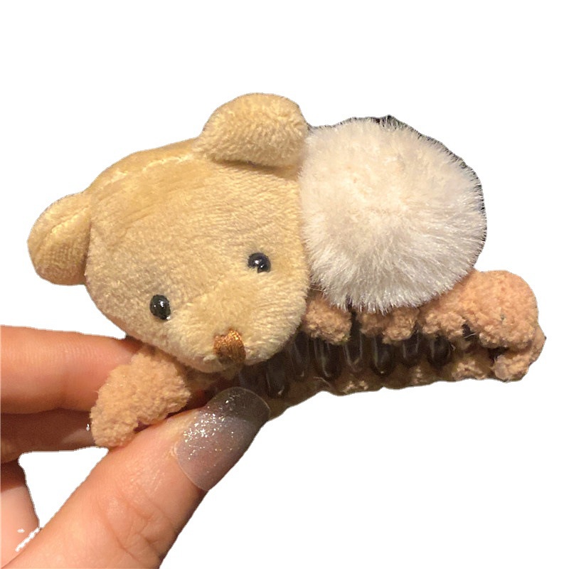 Kẹp Tóc Hình Chú Gấu Dễ Thương Phong Cách Hàn Quốc Cho Nữ