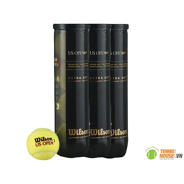 Bóng tennis Wilson US open 4 quả, Banh tennis Wilson US Open hộp 4 quả