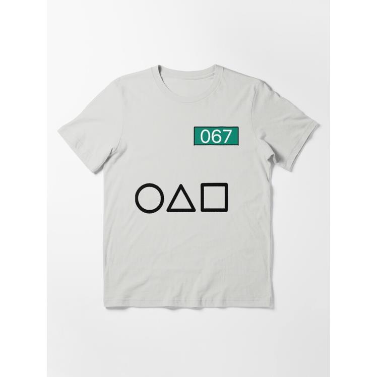 Áo Thun, áo phông Tay Ngắn UNISEX SQUID GAME 067 Hottrend đủ size SP bán chạy 💖