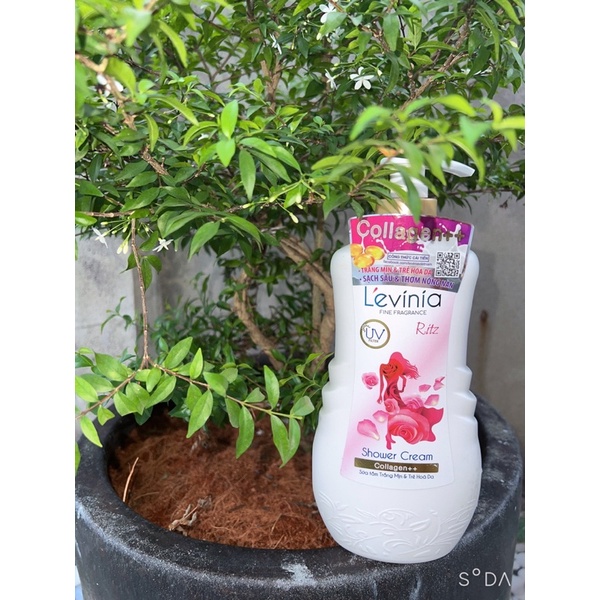 SỮA TẮM LEVINIA TRẮNG DA DƯỠNG ẨM  - SỮA TẮM TRẮNG DA CHỐNG NẮNG 650g