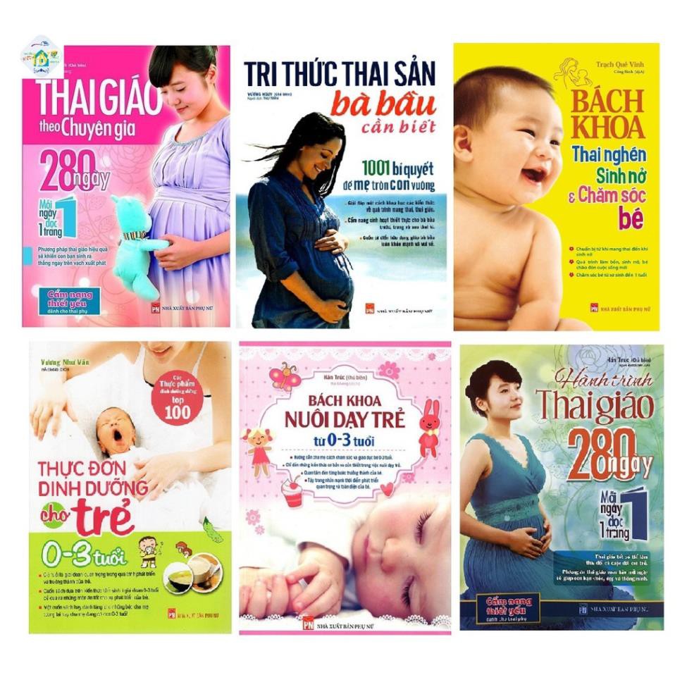 Sách - Combo Cẩm Nang Những Cuốn Sách Hay Dành Cho Bà Bầu (Lẻ, Tùy Chọn) [Minh Long]